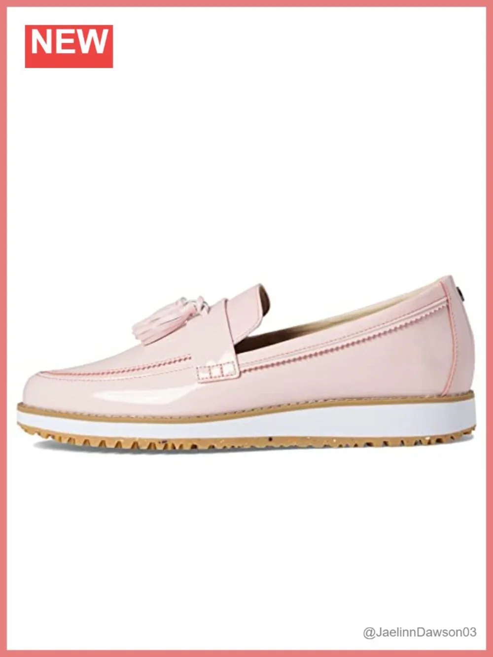 Footjoy Women's Fj Sandy Slip-On Golf Shoes Leather Spikeless